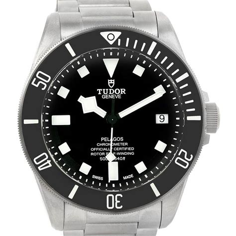 tudor pelagos black dial|tudor pelagos titanium grade.